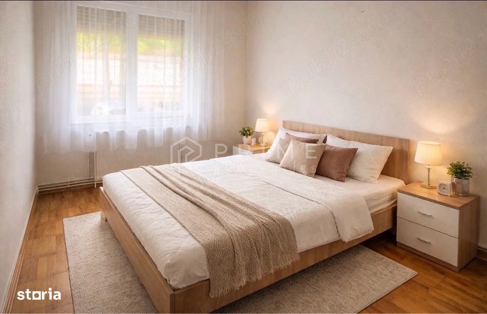 Apartament cu 2 camere, parter înalt