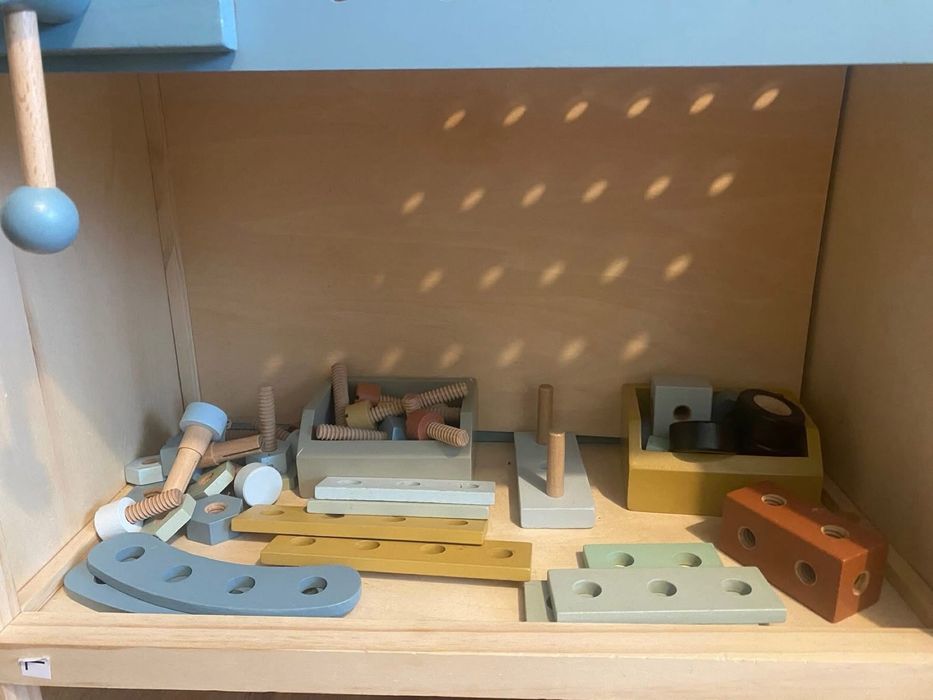 Banc de lucru +lada cu scule Little Dutch