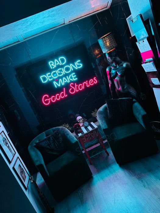 Litere Neon LED suport Alucobond