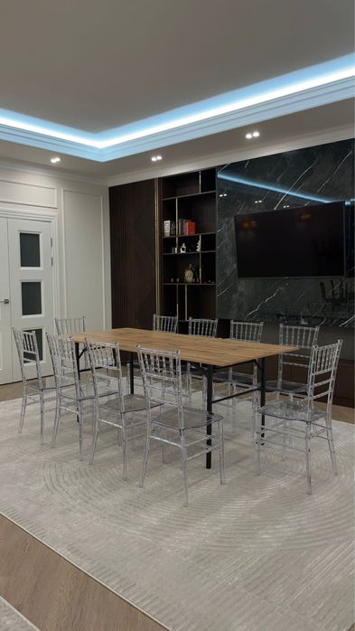 Аренда столов и стульев