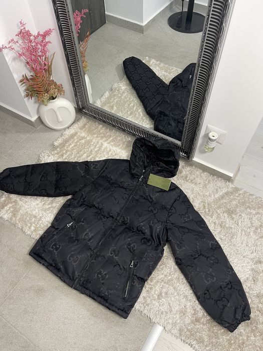 Geaca Iarna Gucci cu puf natural colectie noua