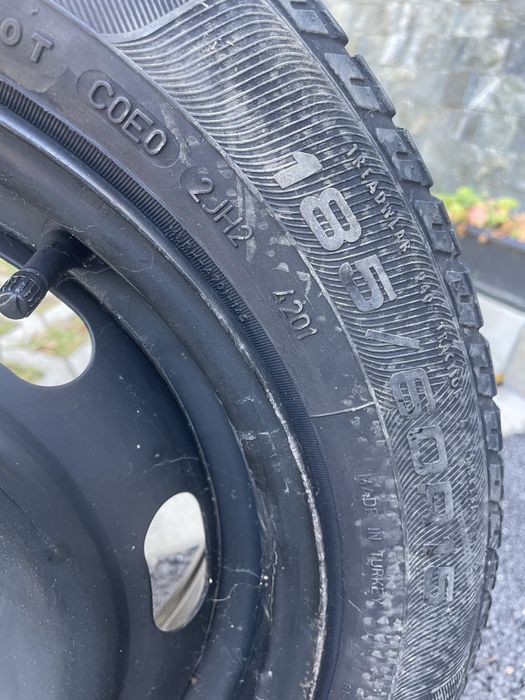 Резервна гума, крик, ключ и кука за Citroen C3