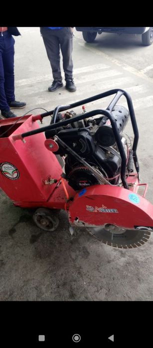 Asfalt,beton kesish vertalyotda silliqlash