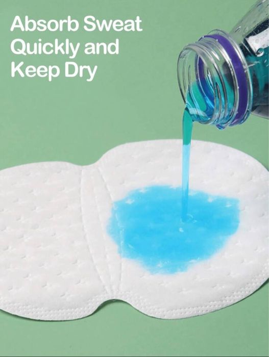 Дишащи и бързосъхнещи подплънки/ превръзки за подмищници против пот и потни петна по дрехите - 10 броя