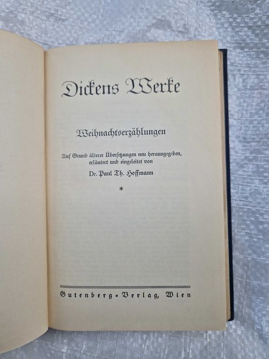 Set  volume originale Charles dickens