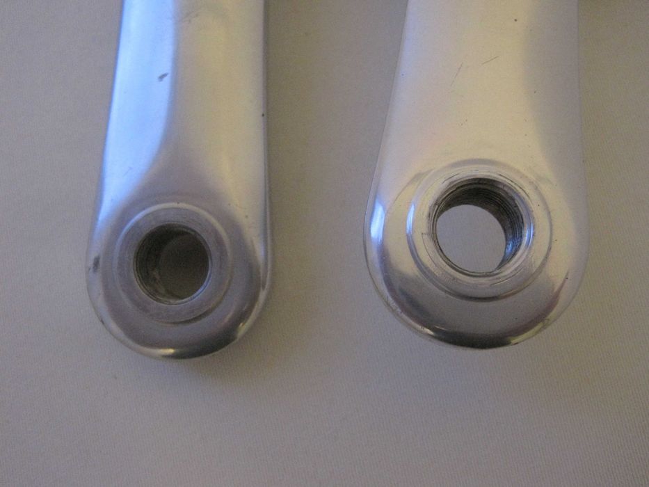 Campagnolo Athena D040-комплект шосейни курбели-Ретро