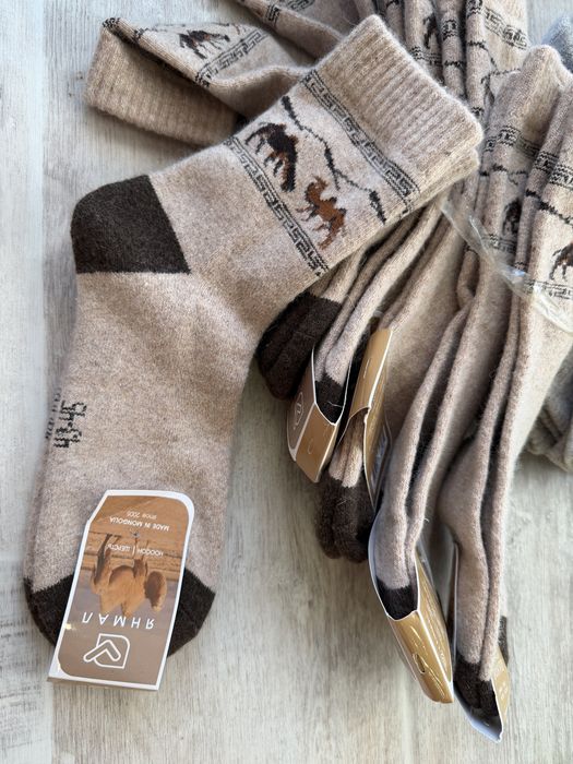 Носки верблюжьи монголия