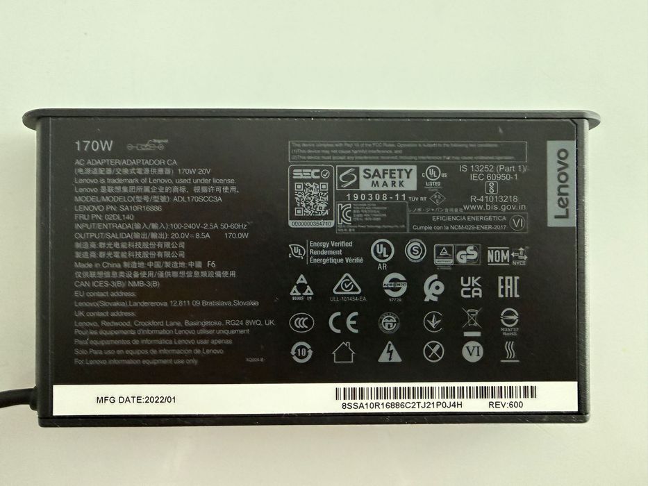 Vand laptop Lenovo Gaming 15.6'' Legion S7 15ACH6