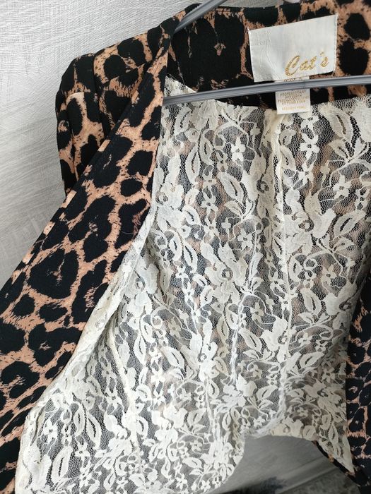 Леопардовый пиджак