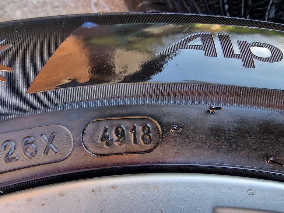 Оригинални джанти AUDI със зимни гуми 225 55 17