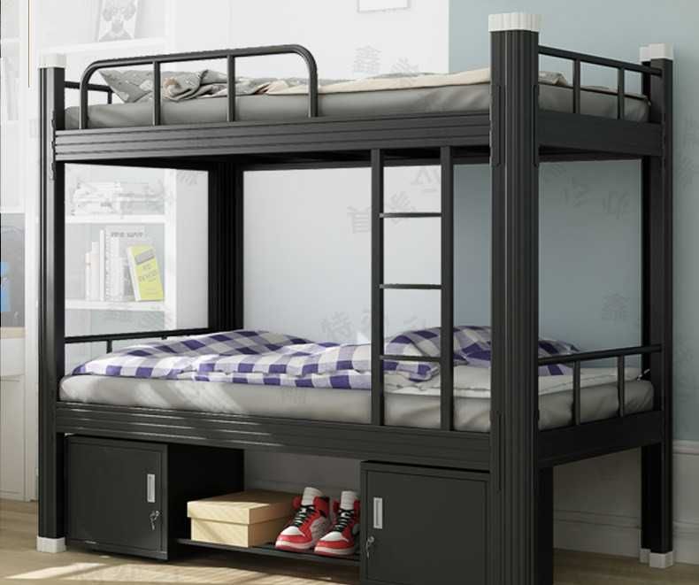 Компактная двухъярусная кровать из металла \ optim gayam qb beramiz