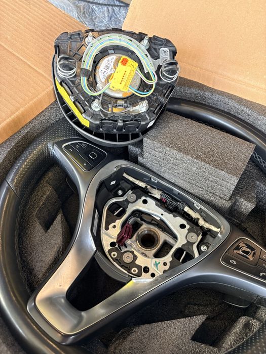 Volan mercedes e class w213 cu airbag