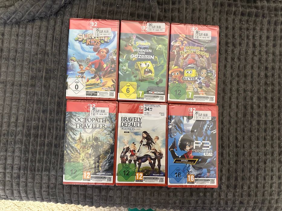 Jocuri swich 2 sigilate