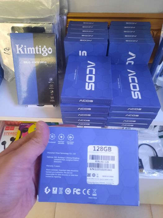 Продается Ssd 256, Ssd 128 gb новый