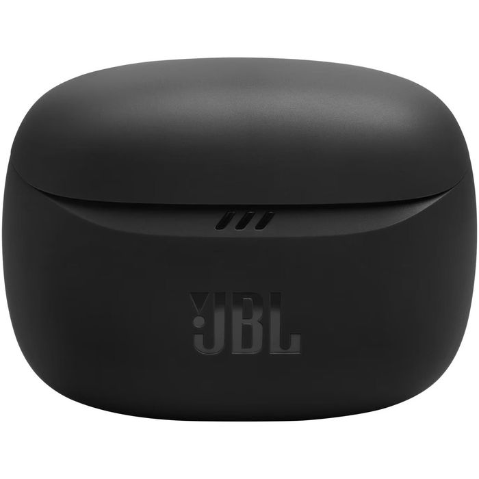 безжичните слушалки JBL Tune Buds 2 в черен цвят.