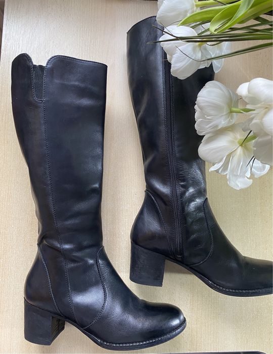 Vând cizme piele, mărime 40