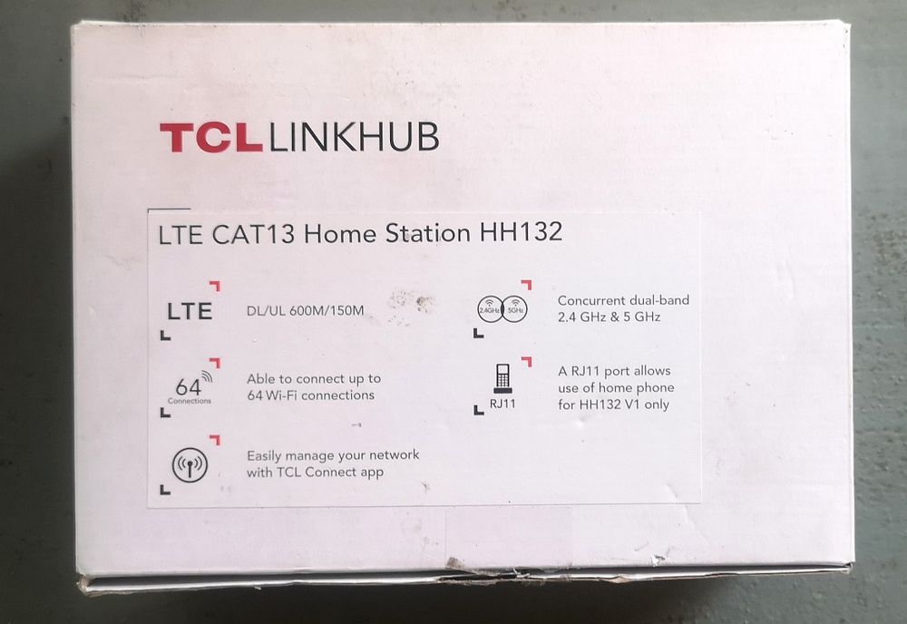 Router modem wifi cu cartela sim 4G Alcatel HH132V1 la cutie