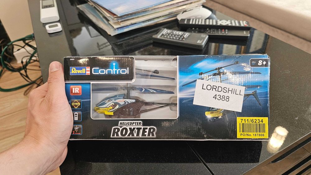 Хеликоптер с дистанционно revell roxter