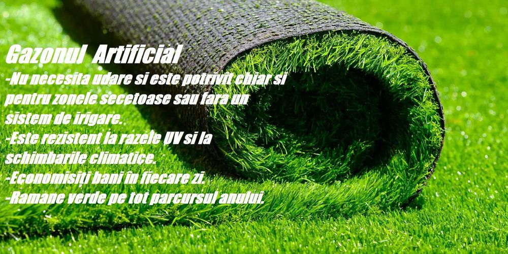 Amenajare Gradina cu Gazon Sintetic
