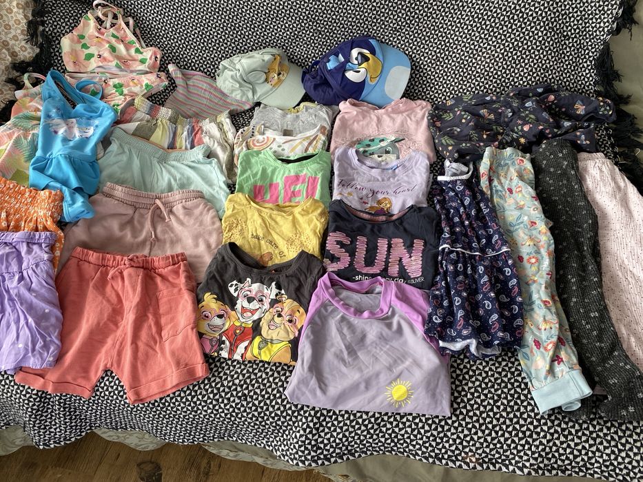 Haine vară fete 116 cm