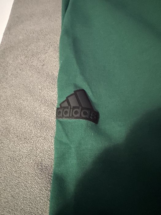 Pantaloni Adidas Future Icons 3-Stripes verzi inchis de barbati