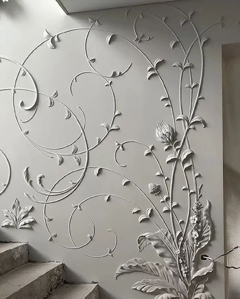 Барелеф 3д стены