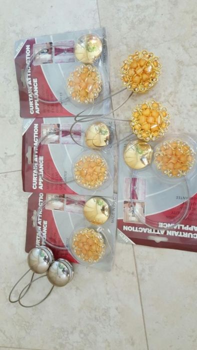 Магнитные подхваты для штор