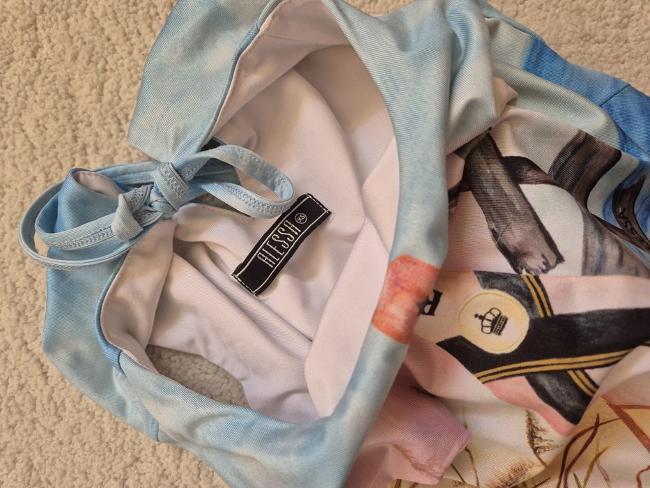 Alessa бански с висока талия