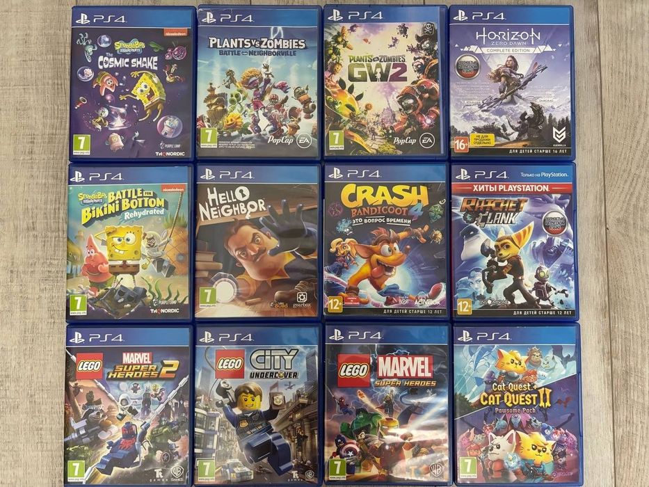Продам диски ПС4/ ПС5, PS4/ PS5