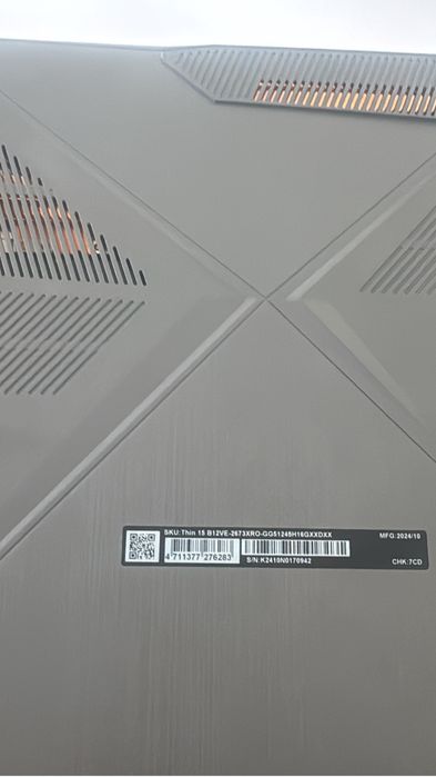 Laptop gaming msi