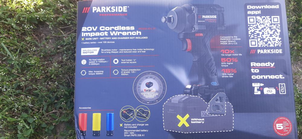 Bormasina impact 600Nm parkside