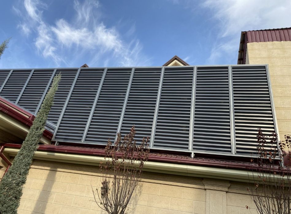 Металлические жалюзи, темир жалюзи, jalyuzi на забор