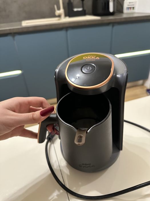 Aparat cafea turcească Arzum OKKA Minio OK004, 480W, negru cupru, nefolosit