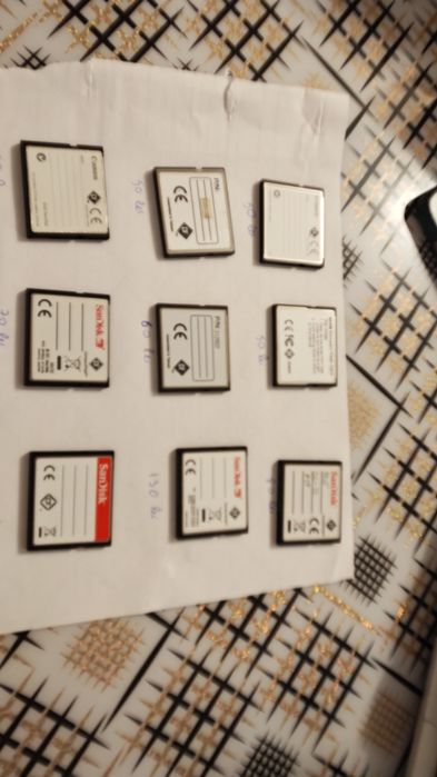 Carduri memorie CF, Compact Flash SanDisk Dslr CNC