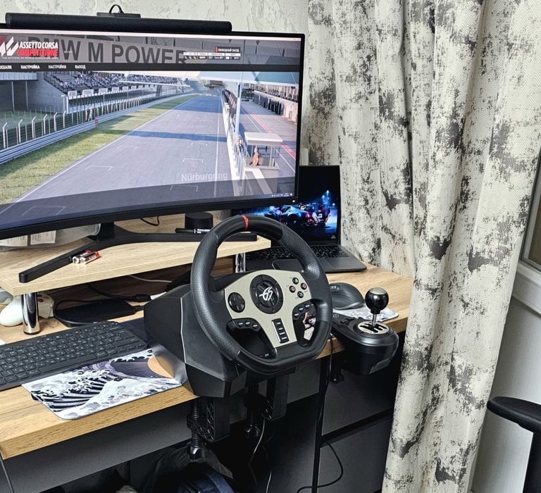 Игровой Руль DEXP Wheelman Pro GT
