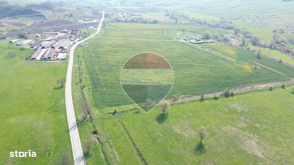 Teren de vanzare sau inchiriat 19ha intravilan, Agnita,Sibiu