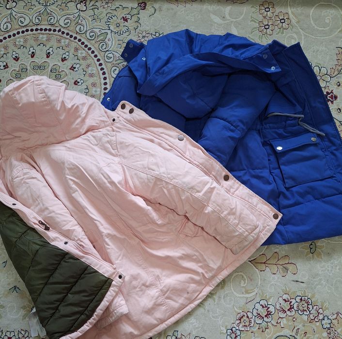 2куртки для девочек зимние