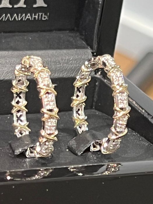 Серьги Якутские бриллианты