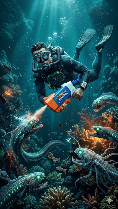 Водяной пистолет nerf