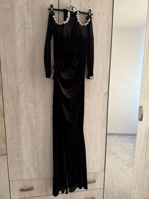 Rochie eleganta,catifea eleastica.