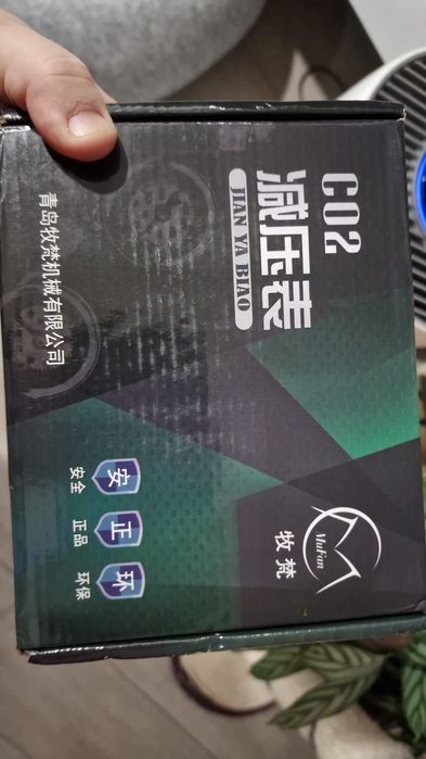 Set complet CO2,  butelie 2 Litrii, Manometru, test co2, difuz