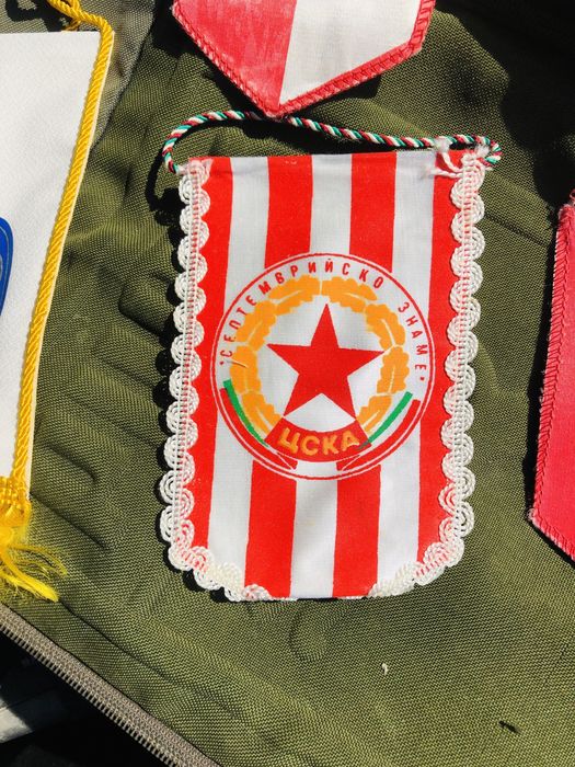 Футболни флагчета ЦСКА - Септемвийско знаме