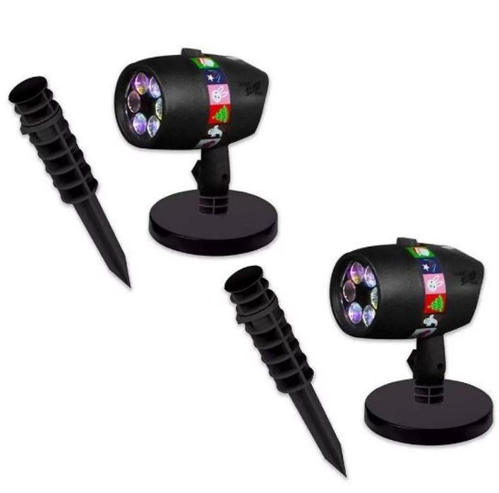 LED проектор с избор от 12 сменящи се Halloween диска -