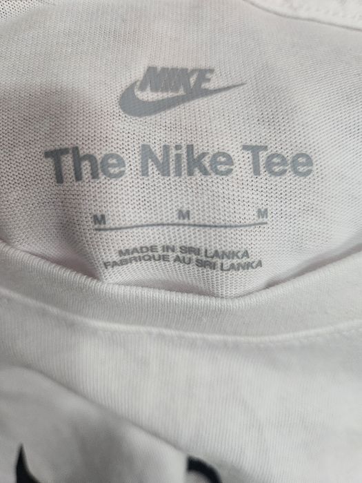 Tricou alb Nike barbati