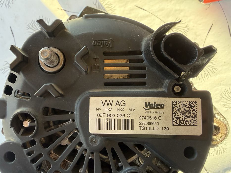 Alternator grupul VAG VW, Audi, Skoda, Seat cod 05E903026Q