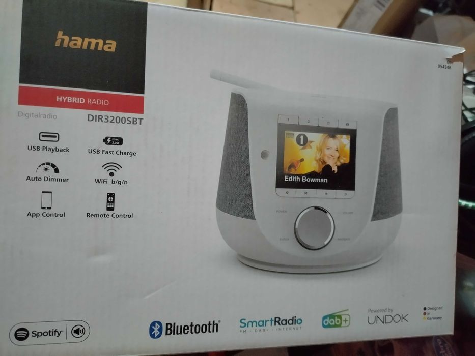 Internet Radio HAMA 'Spotify,internet radio/bluetooth -NOU/la cutie