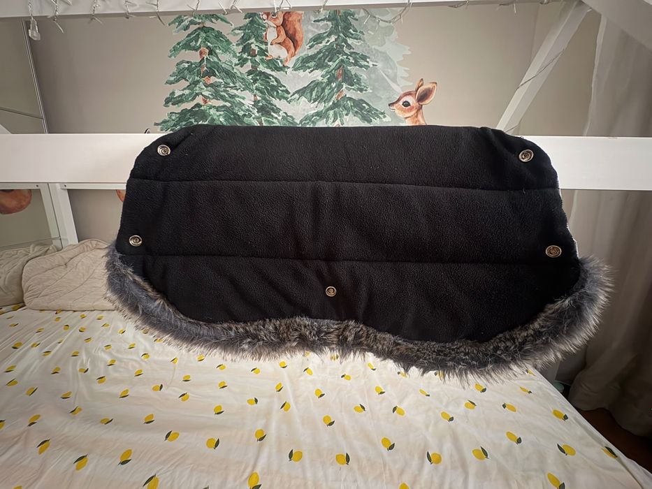 Маншон за бебешка количка Kikka boo сив