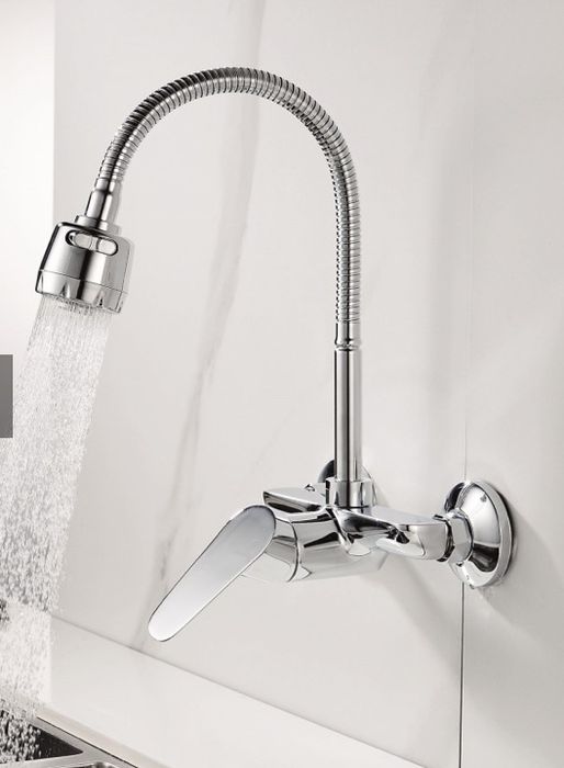 Месингов Смесител за стенен монтаж - Интер Керамик