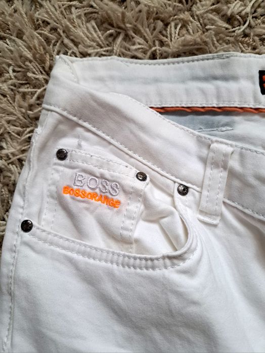 Blugi Albi  Hugo Boss