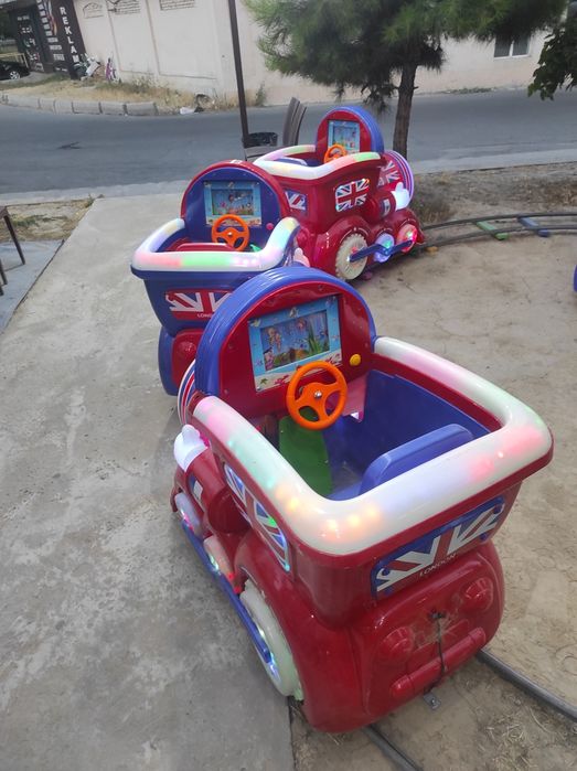 Atraksion poezd karusel kachela sotiladi batut ham bor